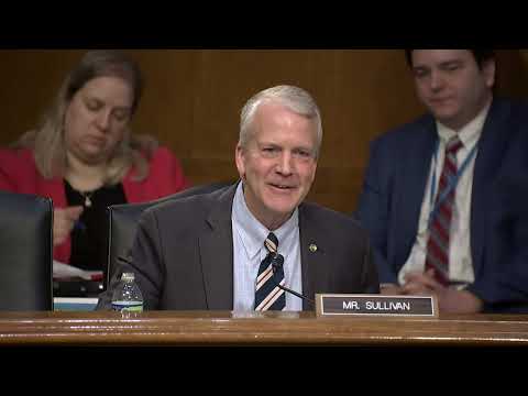 Sen%2E%20Dan%20Sullivan%20%28R%2DAlaska%29%20at%20a%20Senate%20Armed%20Services%20Committee%20hearing%20%2D%20March%204%2C%202025