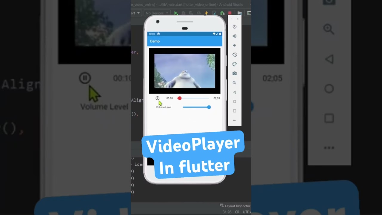 VideoPlayer in Flutter #flutter