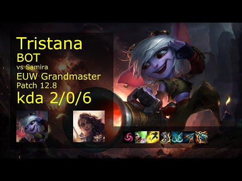 Rank 4 EUW Tristana ADC: Tristana vs Samira