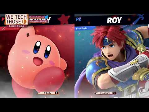VT February 2020 Monthly Sillody (Kirby) vs Frostbyte (Roy) Losers Semis