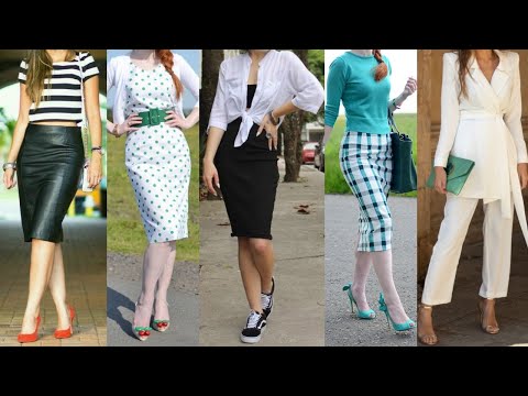 COMBINACIONES de ROPA FEMENINA ELEGANTE Y DISCRETA