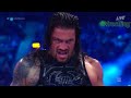 WWE Brock Lesnar Vs Roman Reigns Wrestlemania 34 Full Match