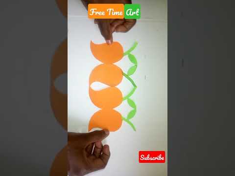 Beautiful mangoes paper cutting craft | #mango #ytshorts #youtubeshorts #shorts