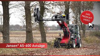 Jansen AS-600 Čelné nože na traktor