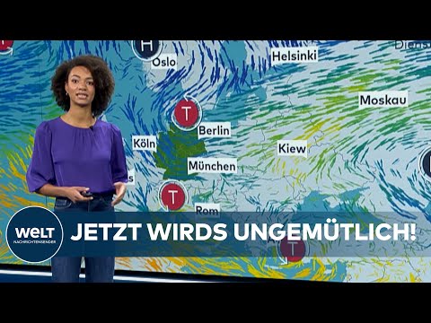 WETTER IN DEUTSCHLAND: Regen, Wind und Schnee im Anmarsch - Es wird ungemütlich!
