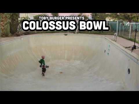 Colossus Bowl (Deepest Pool Ever Skated) - Got Pools? Ep56 #tobyburger #salba #stevealba