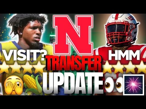 Nebraskas finale Transferziele 👀 & großes Update 🌽🔥 | Top-Runningbacks + Offensive Tackle-Besuch ...