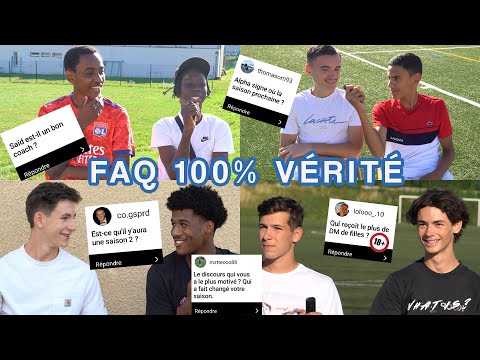 FAQ U17 : Le plus fort ? Le chouchou du coach ? Le plus beau but ? Saison 2 ? (ON VOUS DIT TOUT !)