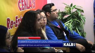UT Arlington Alternative Break Students Featured on KALB - Alexandria, LA News
