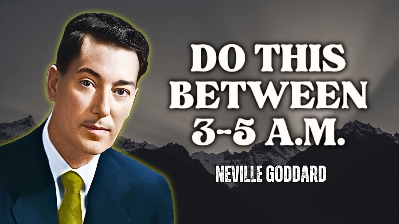 Do You Wake Up at 3 AM? Here’s What God Wants You to Do First! - Neville Goddard Motivation