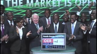 Oando Energy Resources Inc., (OER:TSX) opens Toronto Stock Exchange, September 11, 2012.