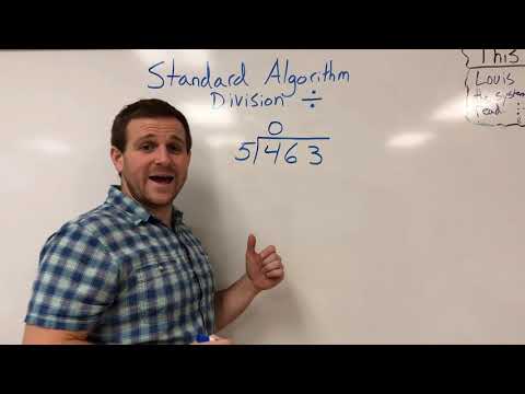 Standard Algorithm Division