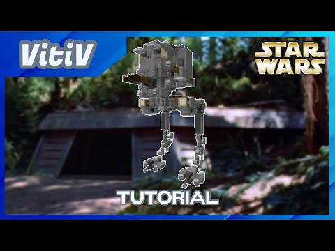 EPIC AT-ST in Minecraft! Step-by-Step Tutorial