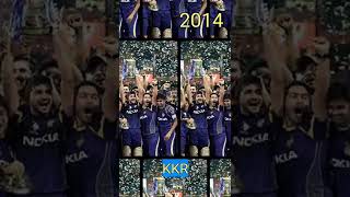 IPL WINNING TEAMS (2008-2021) | #ipl #shorts #csk #mi #kkr #rcb #iplwinners