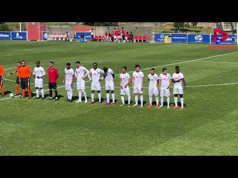UD Oliveirense x AD Fafe: entrada dos jogadores no primeiro jogo da pré-época (2023/2024)