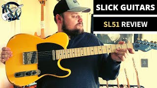 Video thumbnail for SLICK Guitars SL51 Review by Rumblin Man