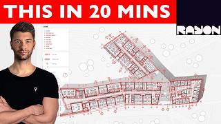 How I made THIS floor plan in 20 Minutes using ONE software
