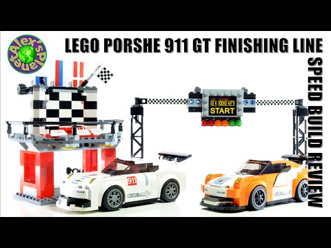 Vidéo LEGO Speed Champions 75912 : Porsche 911 GT Finish Line