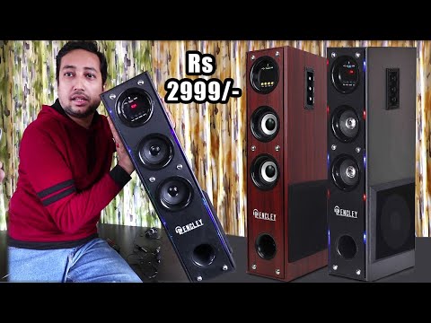 Bencley Bluetooth Tower Speaker Unboxing & Review 🔊🎵 Super Duper Bass Party Speaker in Rs 2999 only