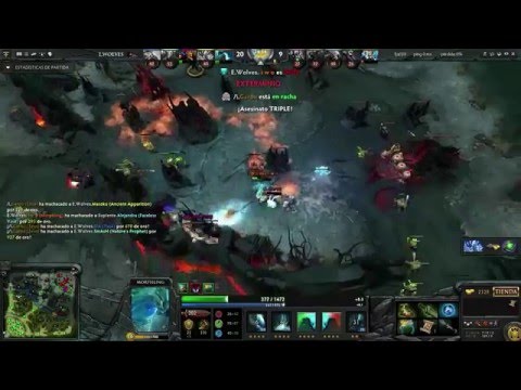 IWO con Morphling RAMPAGE | Elite Wolves VS Infamous Gaming