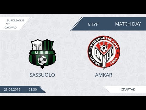 AFL19. Euroleague. CAO/VAO. Division C. Day 6. Sassuolo - Amkar.