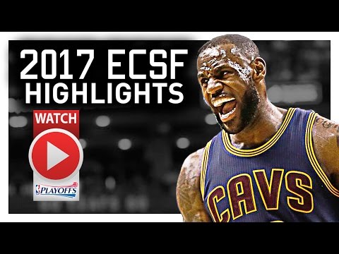 LeBron James ECSF Offense Highlights VS Raptors 2017 Playoffs - UNSTOPPABLE!