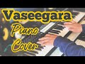Vaseegara Zara Zara Piano Version Cover Minnale Harris Jayaraj Rehnaa Hai Terre Dil Mein
