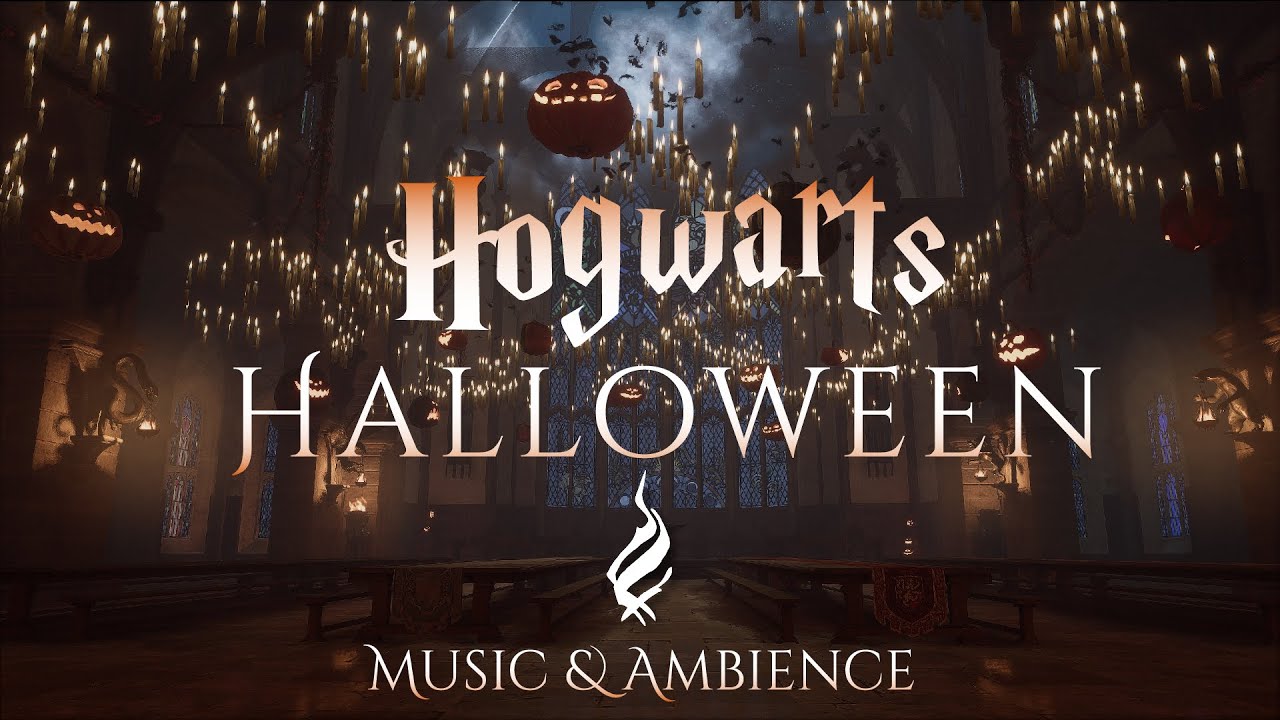 Hogwarts Halloween | Harry Potter Music and Ambience from Hogwarts Legacy