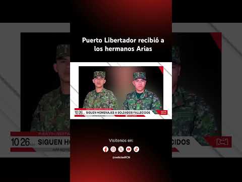 Recibieron a los hermanos Arias, víctimas fatales del accidente aérea del avión Hércules