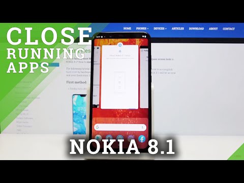How to Turn Off Running Apps in NOKIA 8.1 – Close Background Apps