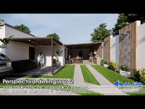 Remodelación y ampliación de vivienda en Purulhá, Baja Verapaz, Guatemala.