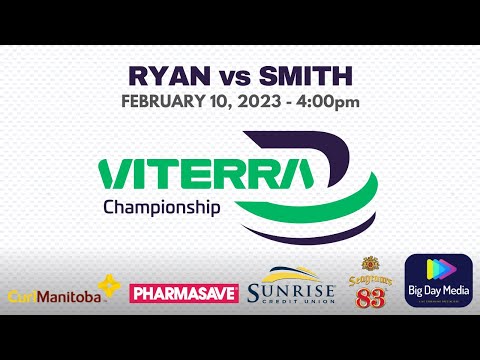RYAN vs SMITH - 2023 Viterra Championship - 4:00pm