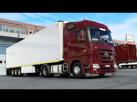 ETS2 1.40 Iberia DLC Mercedes Actros MP3  Malaga - Valencia