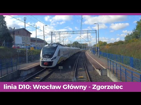 KD SPRINTER NYSA: Wrocław Główny - Bolesławiec - Węgliniec - Zgorzelec (linia D10) CABVIEW