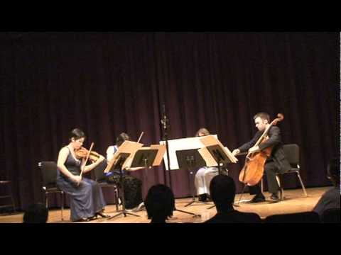 Uma Faca Só Lâmina - Momenta String Quartet - by Arthur Kampela (1 of 2)