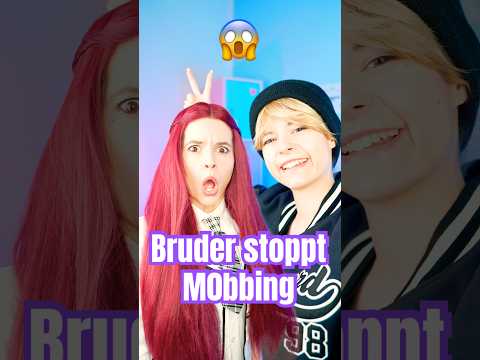 Bruder hilft Schwester! 🙏