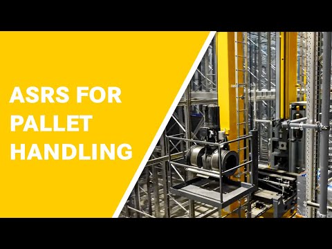 DAMBACH Automated Storage and Retrieval System (ASRS) for pallet handling