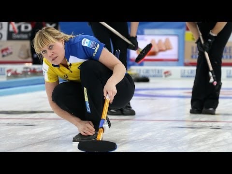 CURLING: SWE-CHN World Women's Chp 2014 - Draw 15