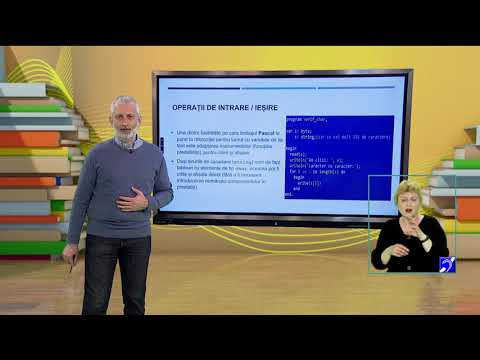 TeleŞcoala: Informatică clasa a XII-a – Şiruri de caractere în Pascal (@TVR2)