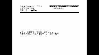 Volcanic Dungeon for the ZX81