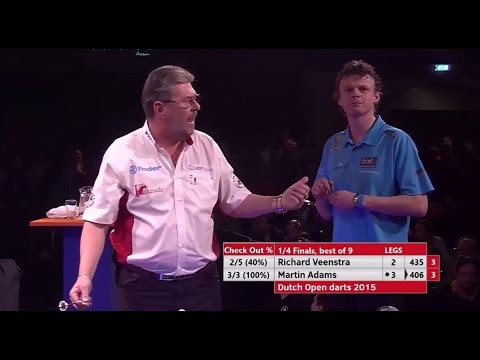 Martin Adams Does NOT Love The Darts - Will NOT Stand Up