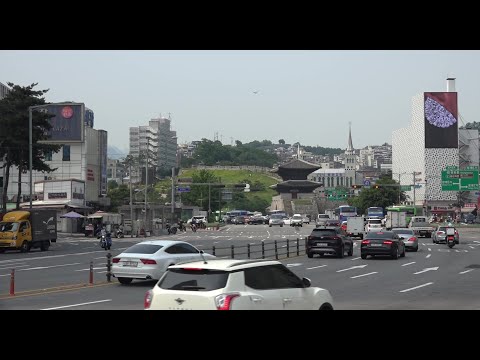 #동대문앞  차 다니는 소리#도시소음 #Dongdaemoon #Cityambiance #Seoulcity #sony ax100+pcm d10