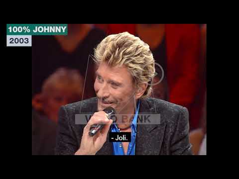 Johnny et Chimène Badi parlent de la tournée des stades (30.12.2003)