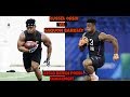 Russel Orhii Vs Saquon Barkley | NFL Combine 225lb Bench Test