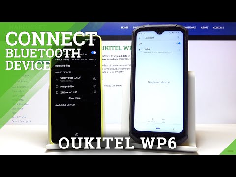 How to Connect Bluetooth Device with Oukitel WP6 – Pair Devices