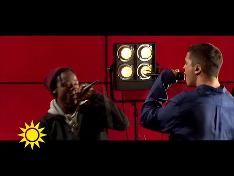Oscar Zia feat Leslie Tay - "Kyss mig" i Slo-mo  - Nyhetsmorgon (TV4)