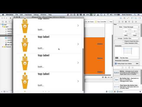 Learn To Build Your First Professional iOS App Adding Buttons