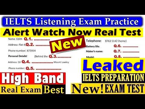 IELTS LISTENING PRACTICE TEST 2026 WITH ANSWERS | 17.02.2026