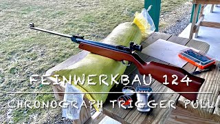 Download lagu Feinwerkbau 124 first groups, chronograph testing, trigger pull testing. What a great rifle! mp3