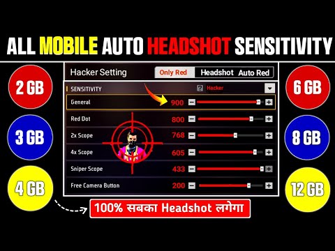 Free Fire Max Headshot Setting After Update 2025⚡Best Sensitivity Settings ⚙️| Sensitivity Setting